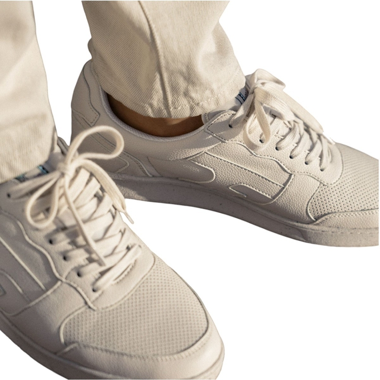 Faguo femme hazel baskets leather f blanc2570801_4 sur voshoes.com