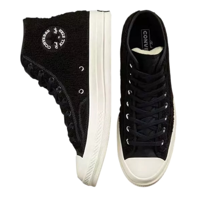 Converse femme ctas  70 varsity hi noir2574801_4 sur voshoes.com