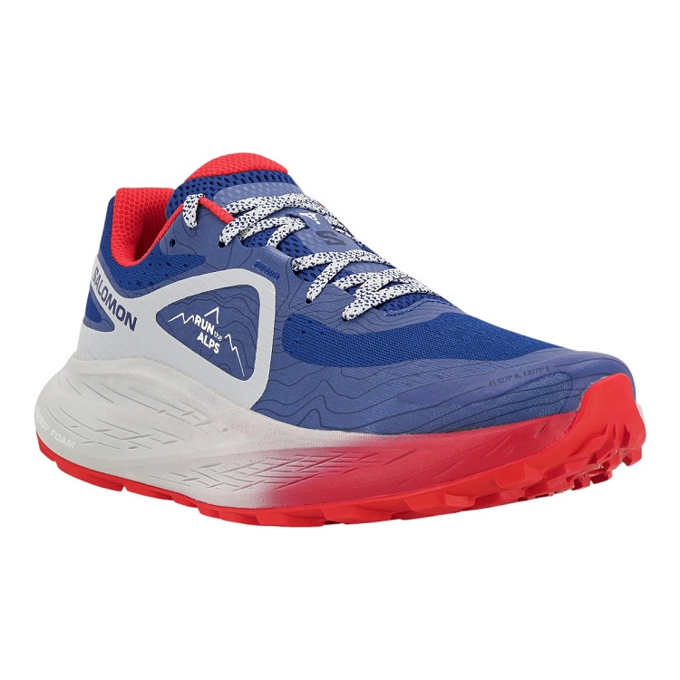 Salomon homme glide max tr run the alps bleu2576401_2 sur voshoes.com