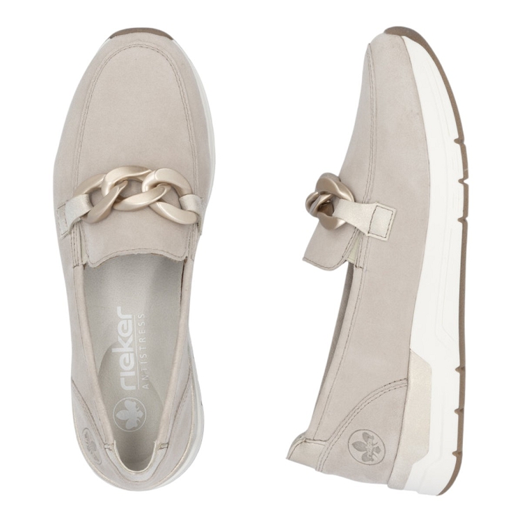 Rieker femme 58944 beige2586001_4 sur voshoes.com