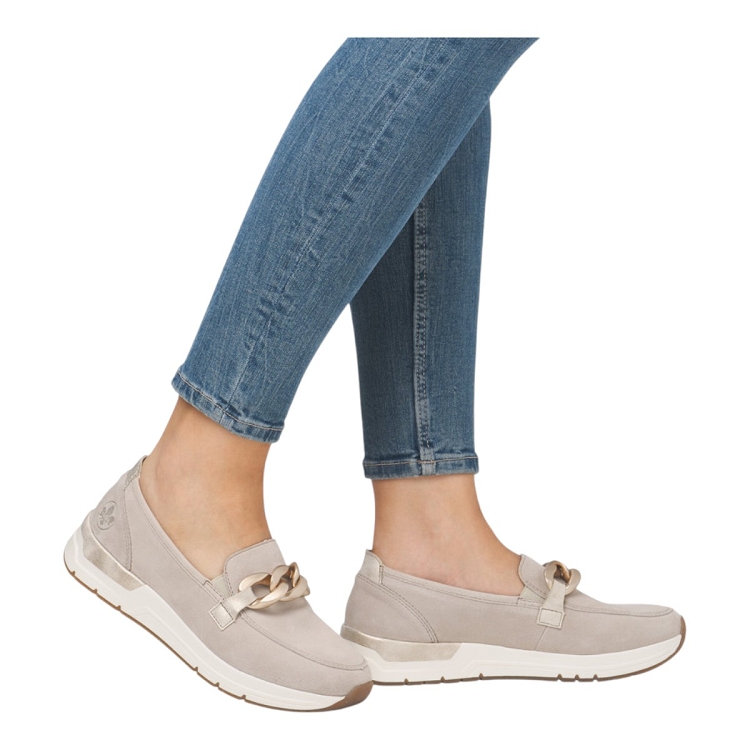 Rieker femme 58944 beige2586001_5 sur voshoes.com