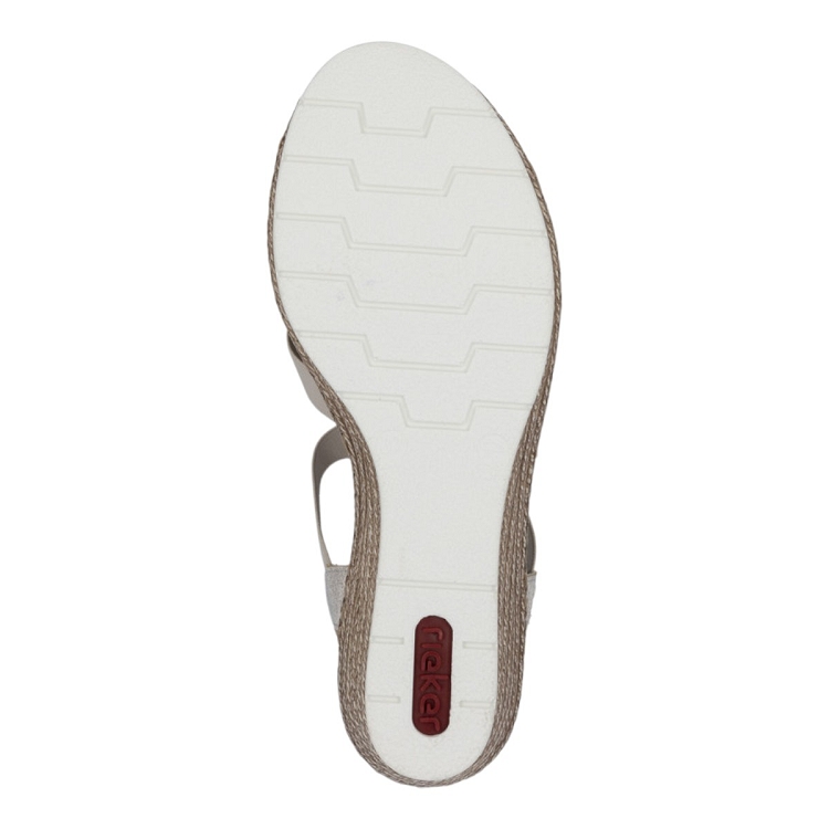 Rieker femme 619b2 beige2586101_6 sur voshoes.com