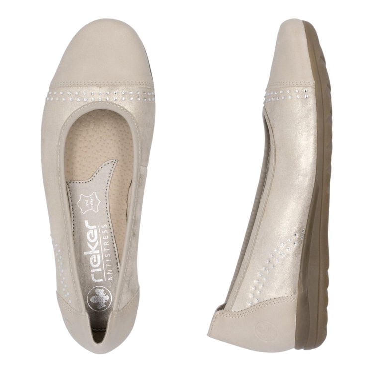 Rieker femme l9353 beige2586901_4 sur voshoes.com