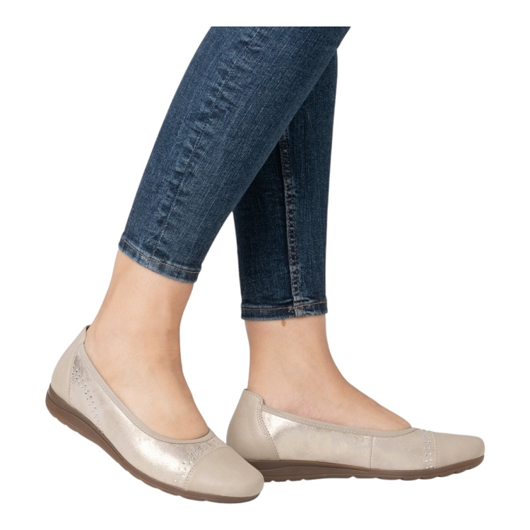 Rieker femme l9353 beige2586901_5 sur voshoes.com