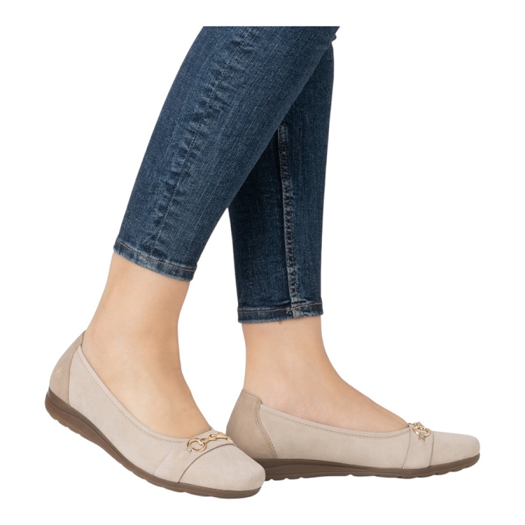 Rieker femme l9360 beige2587101_5 sur voshoes.com