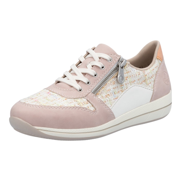 Rieker femme n1100 rose2587601_2 sur voshoes.com