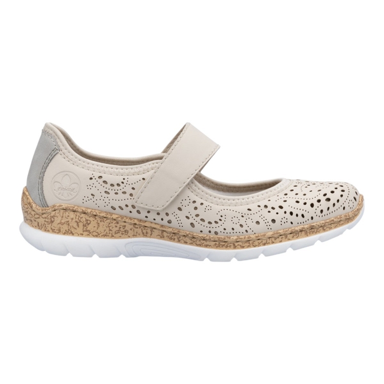 femme Rieker femme n4299 beige