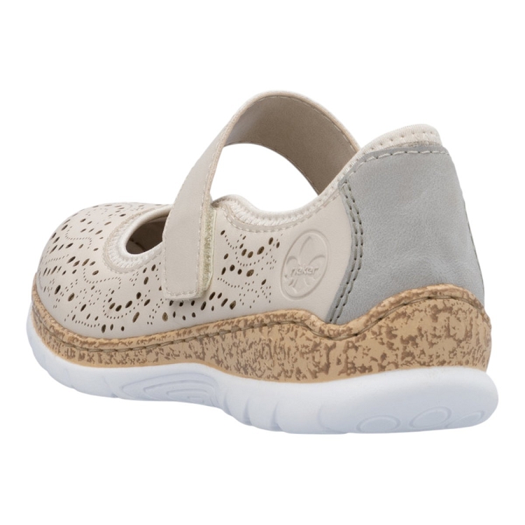 Rieker femme n4299 beige2587801_3 sur voshoes.com