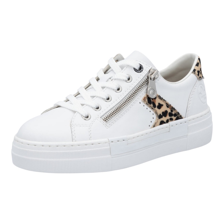 Rieker femme n4924 blanc2588001_2 sur voshoes.com