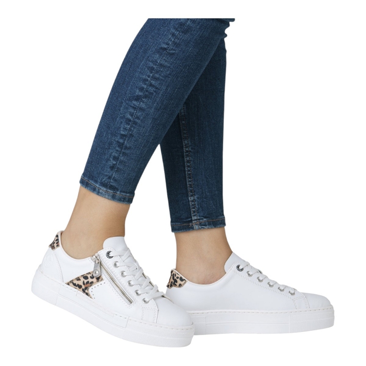 Rieker femme n4924 blanc2588001_5 sur voshoes.com