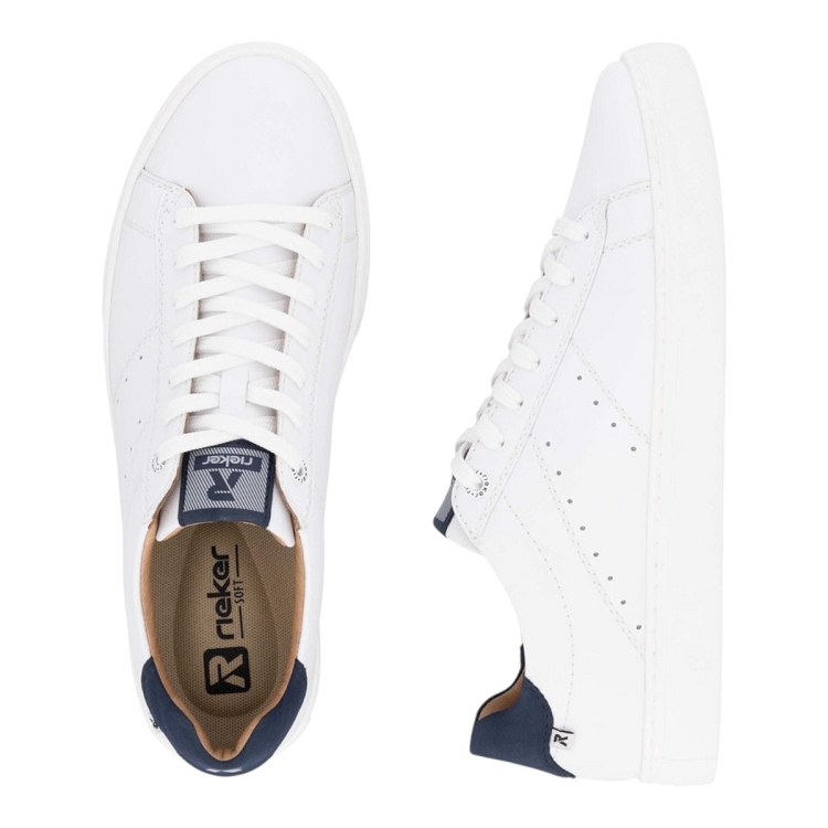 Rieker homme u0704 blanc2588801_4 sur voshoes.com