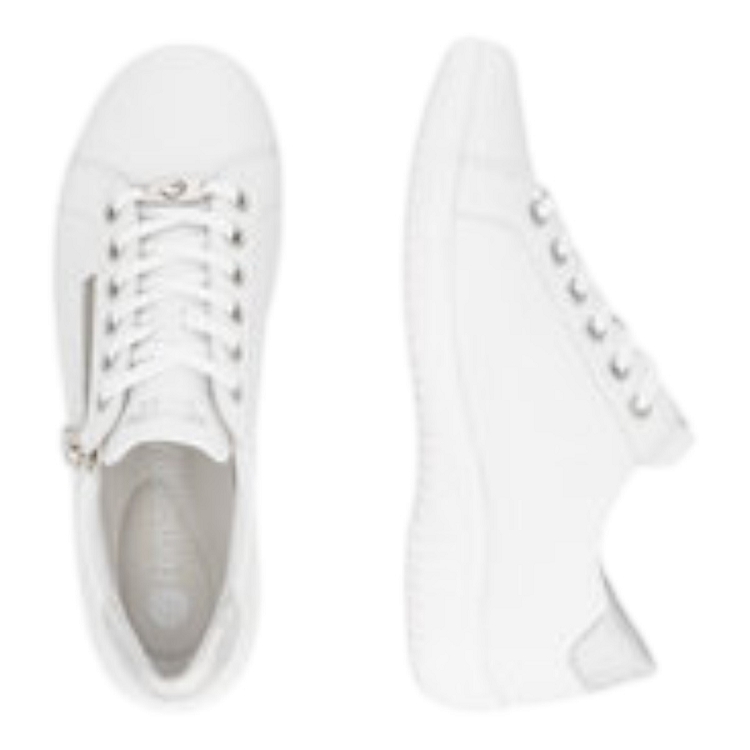 Remonte femme d1e03 blanc2590001_4 sur voshoes.com