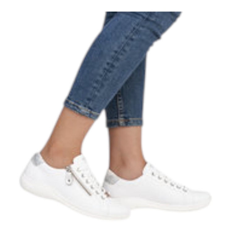 Remonte femme d1e03 blanc2590001_5 sur voshoes.com