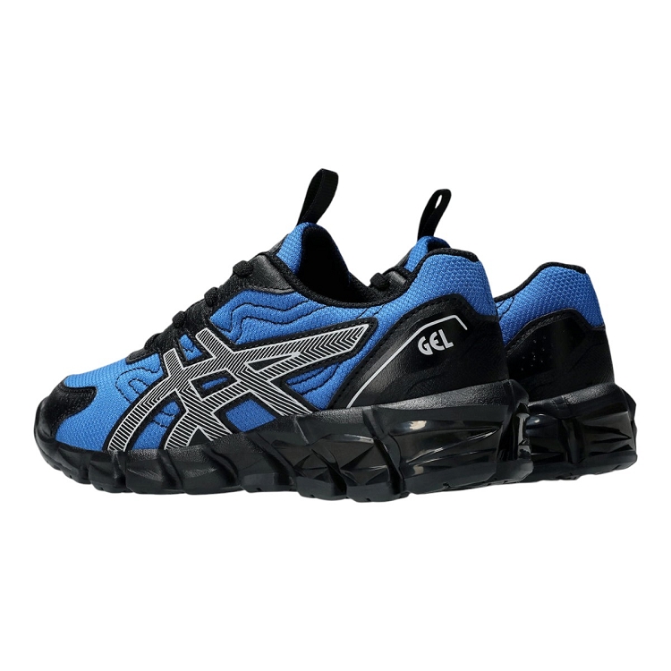 Asics garcon gel quantum 90 3 gs bleu2594201_3 sur voshoes.com