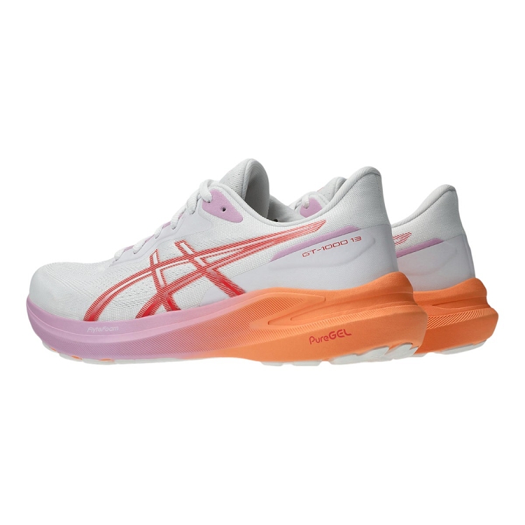 Asics femme gt 1000 13 blanc2594701_3 sur voshoes.com