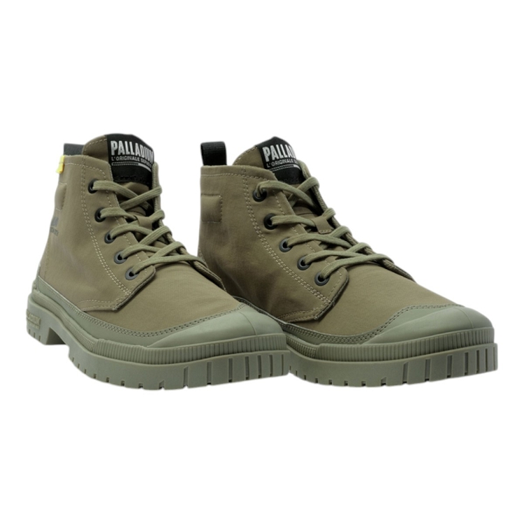 Palladium femme sp20 hi tech vert2603001_3 sur voshoes.com