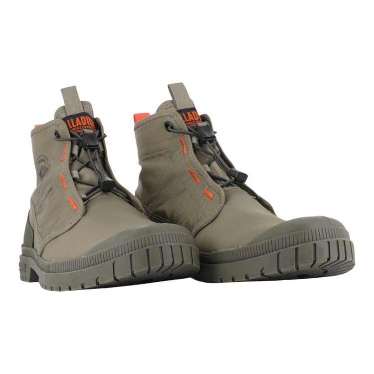 Palladium femme sp20 travel hi vert2613503_3 sur voshoes.com