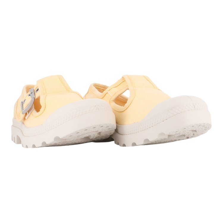 Palladium femme pampa m jane washed jaune2613704_3 sur voshoes.com