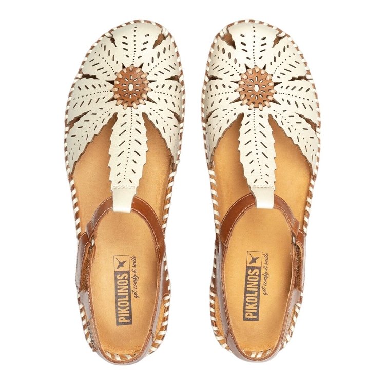 Pikolinos femme p.vallarta 655 beige2614601_6 sur voshoes.com