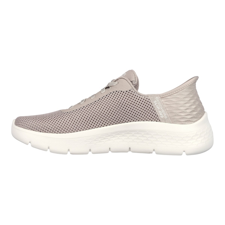 Skechers femme go walk flex   grand entry beige2616702_3 sur voshoes.com