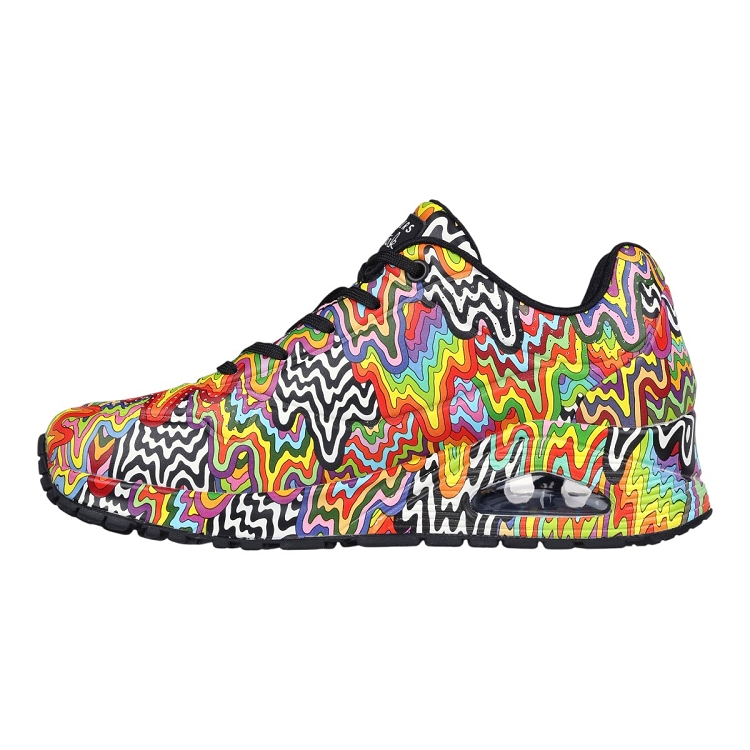 Skechers femme uno infinite drip multicolore2617301_3 sur voshoes.com