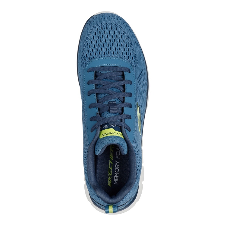 Skechers homme track   leshur bleu2617501_4 sur voshoes.com