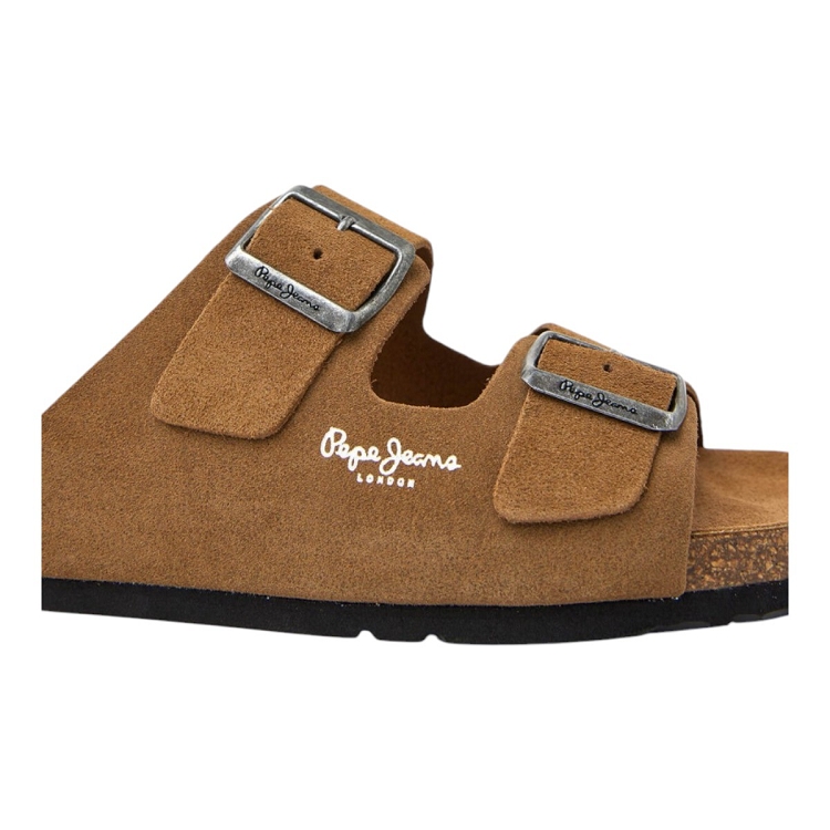 Pepe jeans homme bio suede m marron2625101_3 sur voshoes.com