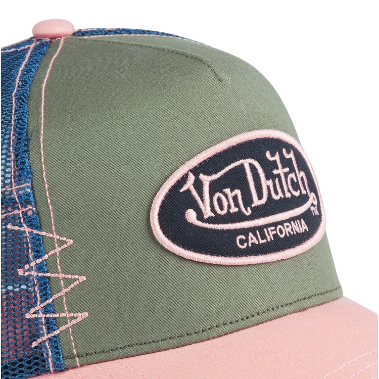 Von dutch homme used kaki pink rose2629401_4 sur voshoes.com