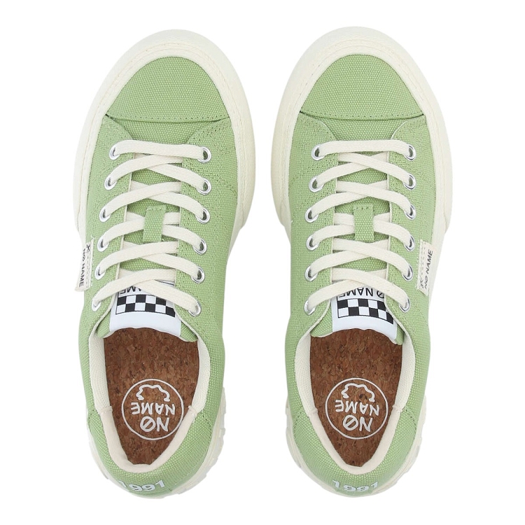 No name femme reset sneaker w vert2630302_4 sur voshoes.com