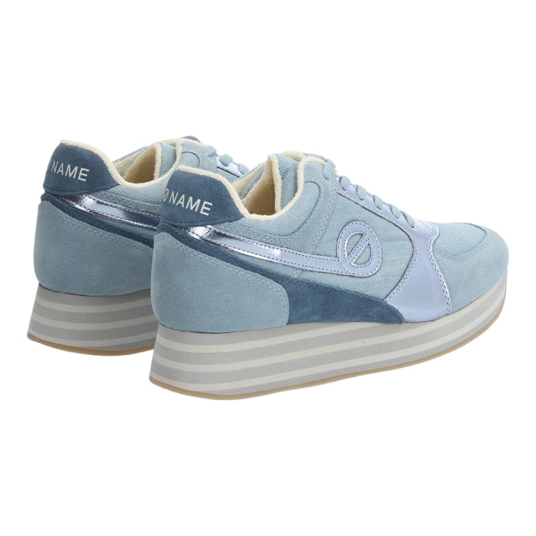 No name femme parko jogger w bleu2630801_3 sur voshoes.com