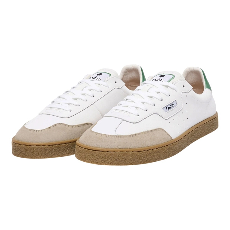 Faguo homme lumbo  leather sue blanc2632301_2 sur voshoes.com