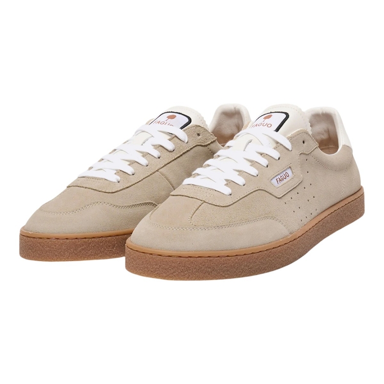 Faguo homme lumbo  suede beige2632401_2 sur voshoes.com