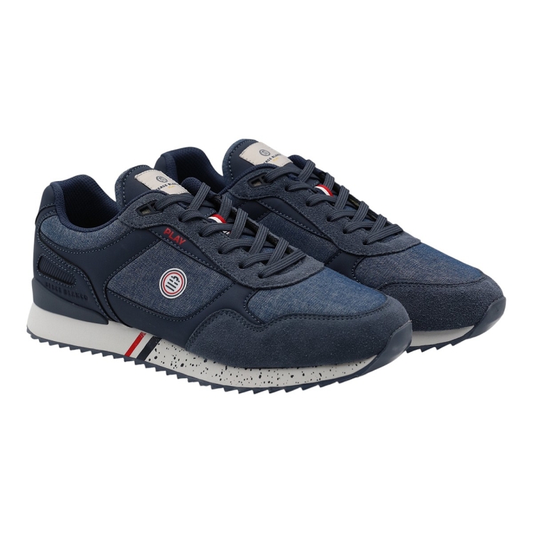 Serge blanco homme chamonix vintage bleu2633101_2 sur voshoes.com