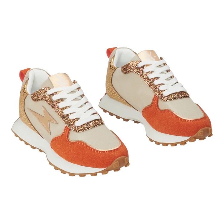 Vanessa wu femme lunelle orange2645301_2 sur voshoes.com