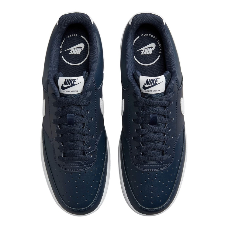 Nike homme court vision lo bleu2659501_4 sur voshoes.com