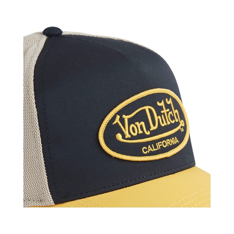 Von dutch homme vd poly jaune2660001_3 sur voshoes.com