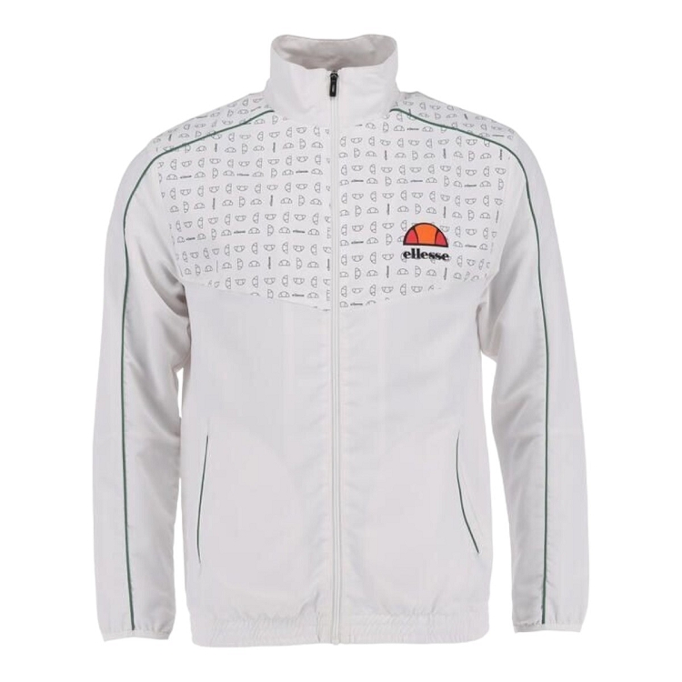 homme Ellesse homme naturia  woven track top blanc