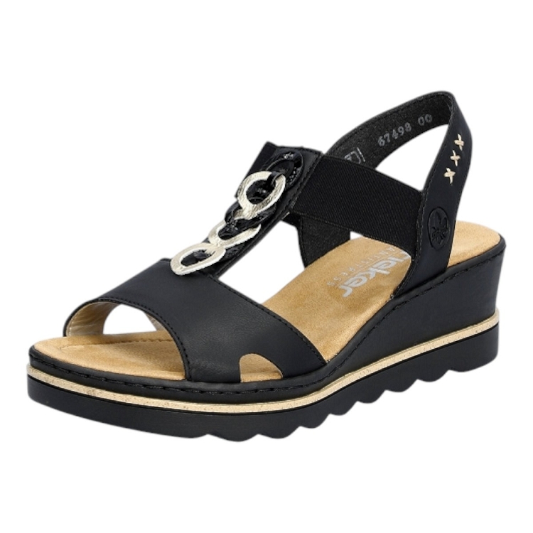 Rieker femme 67498 noir9012701_2 sur voshoes.com