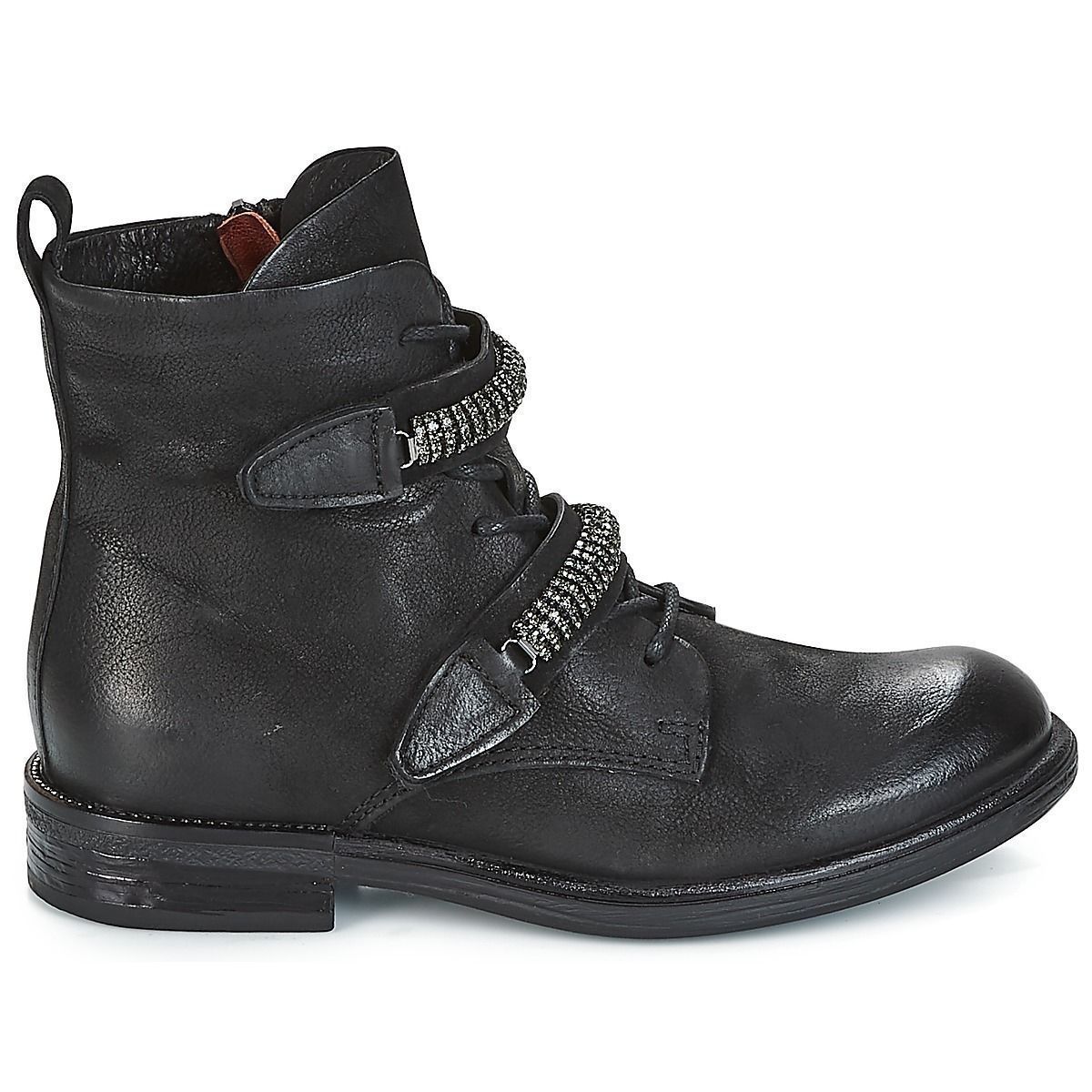 Bottines mjus noires best sale