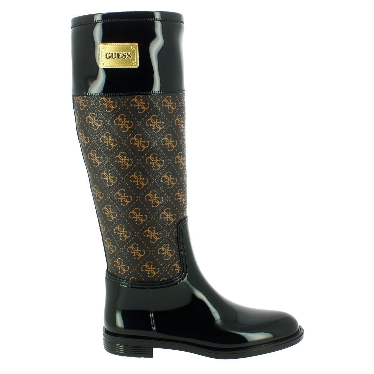 Bottes guess marron on sale