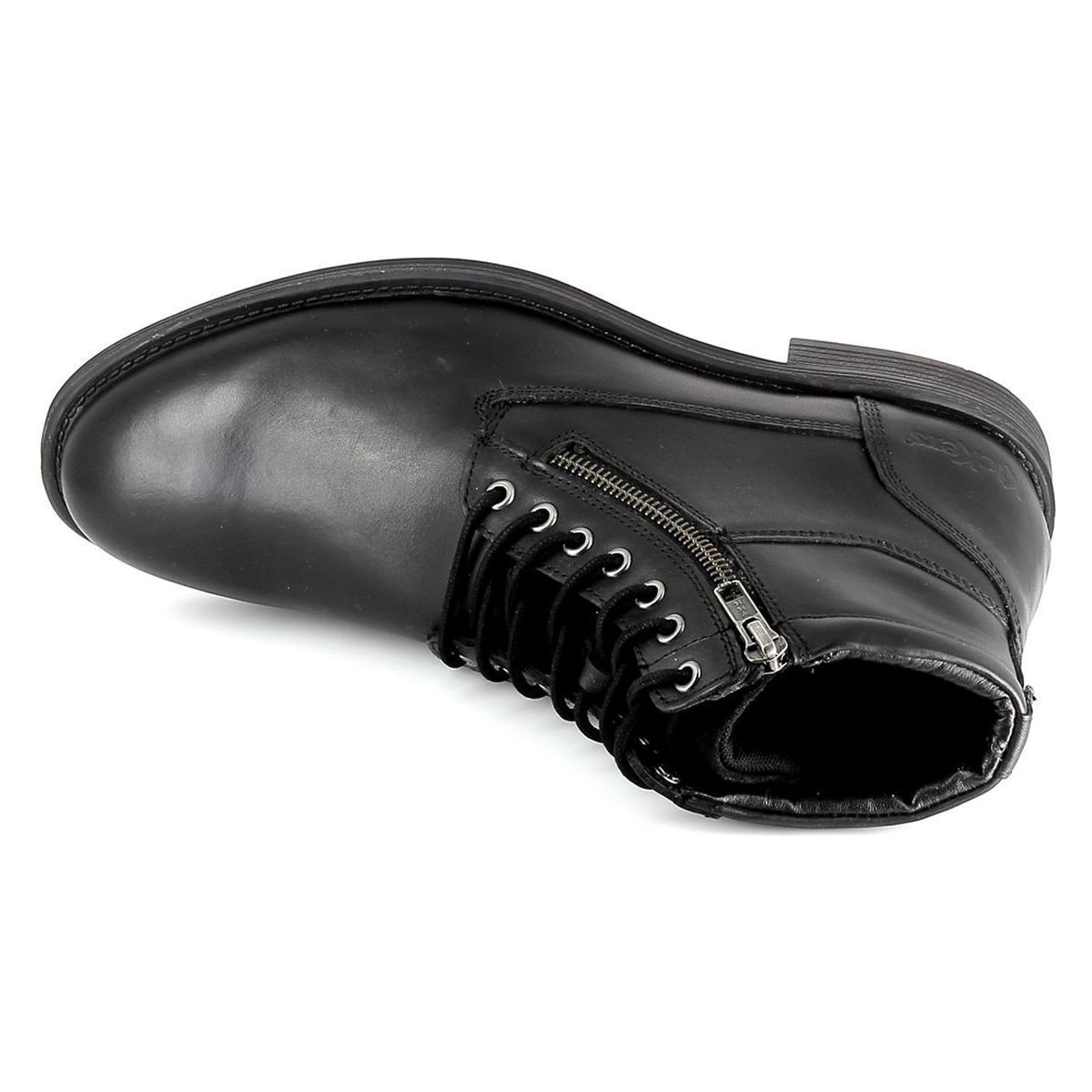 Bottines homme Kickers brok noir VoShoes