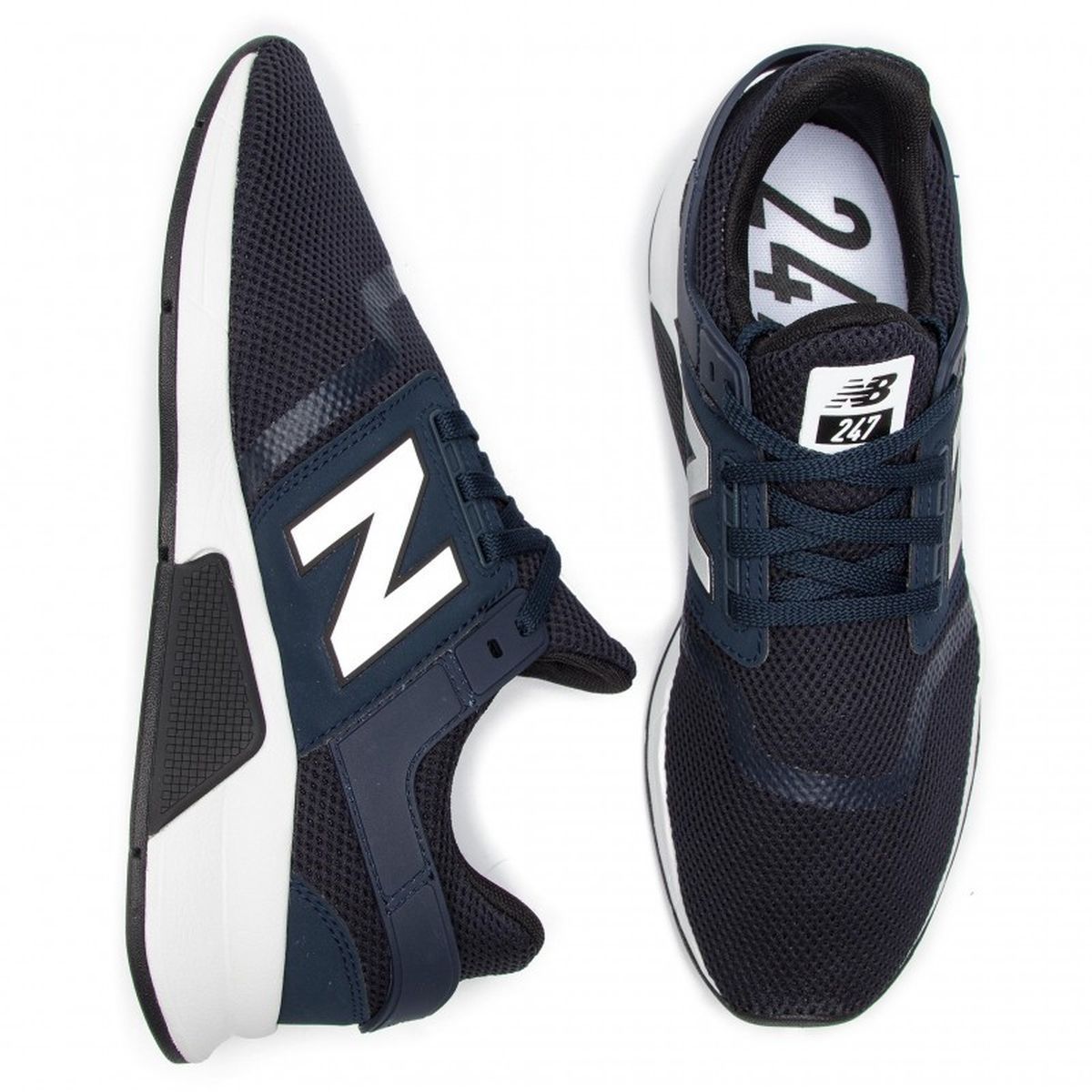 Baskets mode homme New balance ms 247 bleu VoShoes