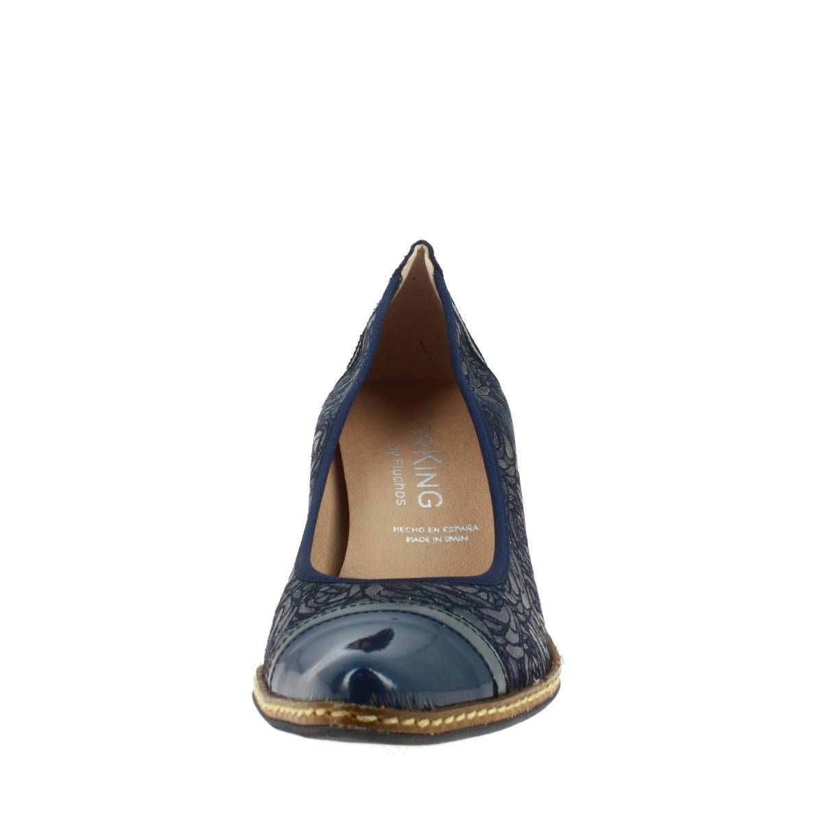 Escarpins femme Dorking d7143 bleu VoShoes