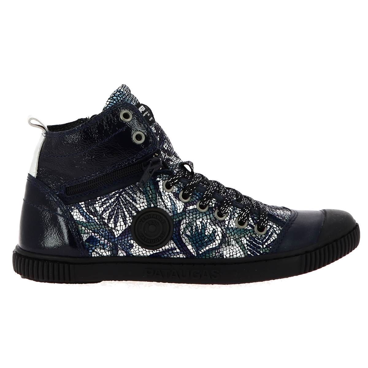 Bottines femme Pataugas banjou bleu VoShoes