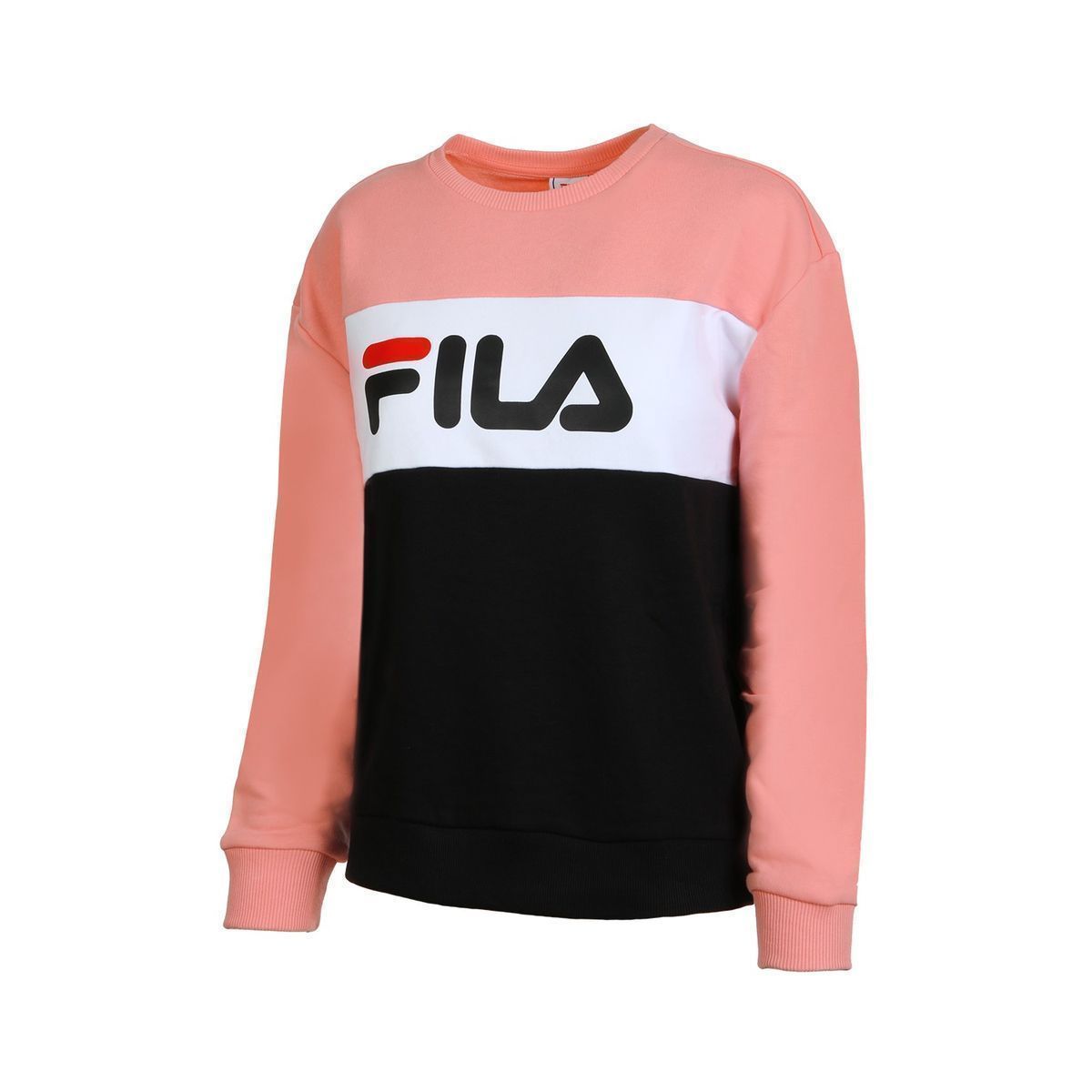 Tshirts et polos femme Fila leah crew sweat rose VoShoes