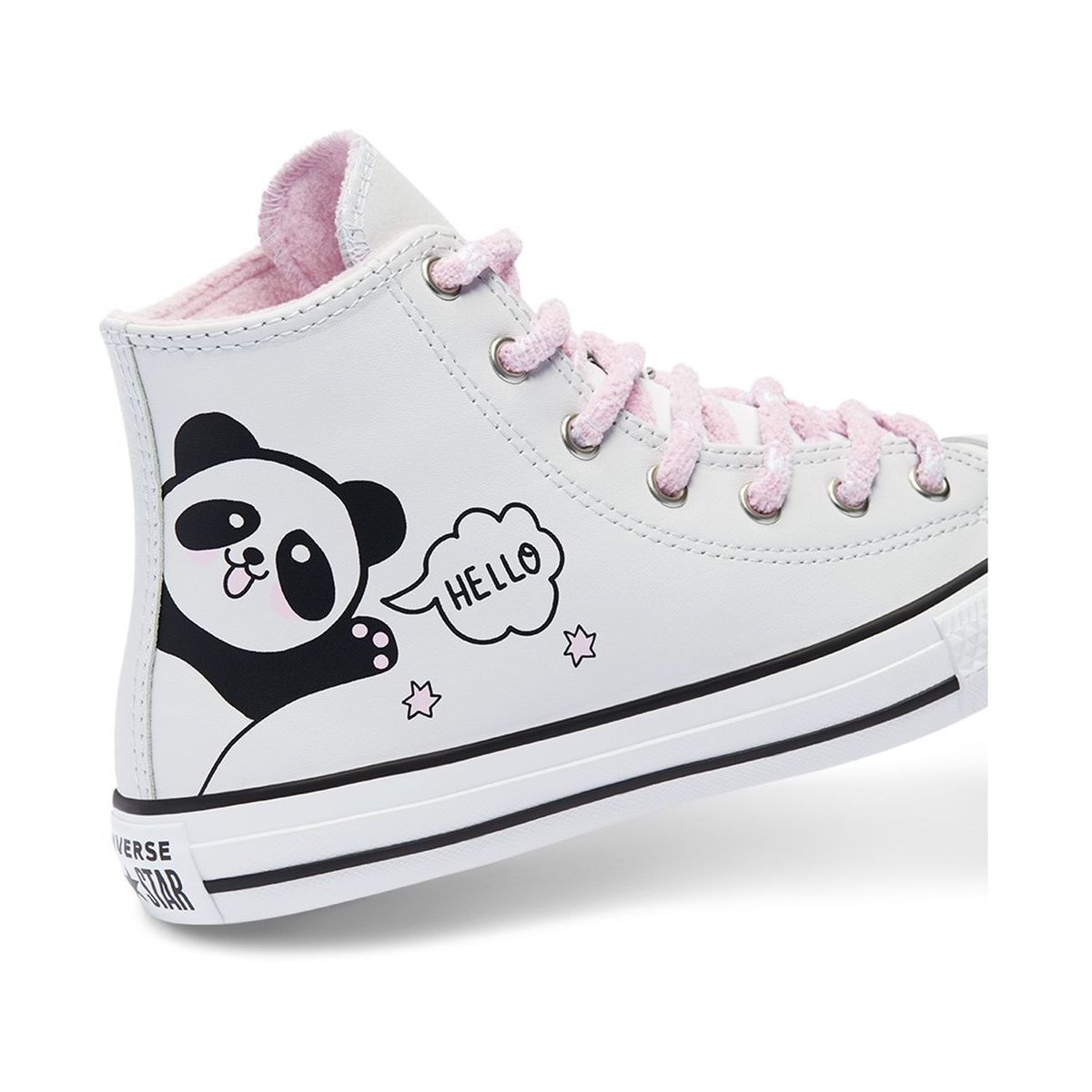 Baskets mode fille Converse all star ctas hi blanc VoShoes