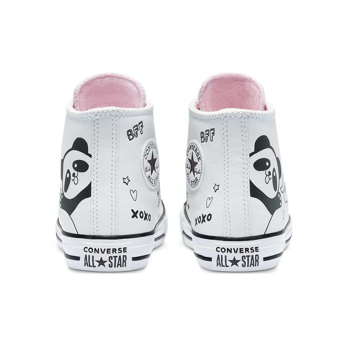 Baskets mode fille Converse all star ctas hi blanc VoShoes