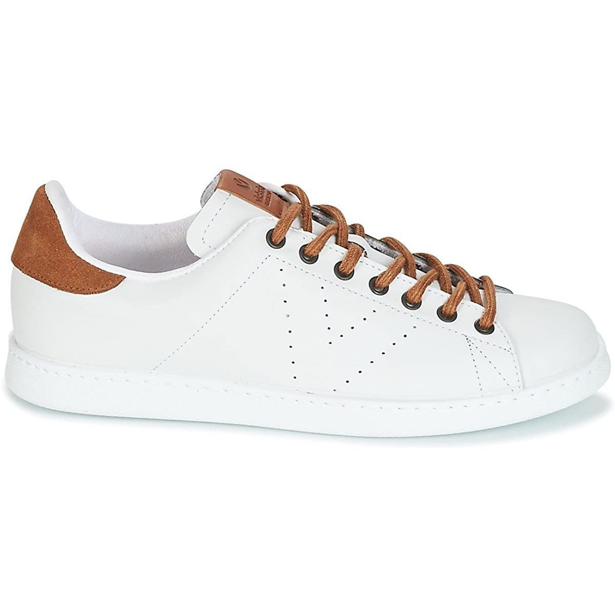 Baskets mode homme Victoria 125141 blanc VoShoes