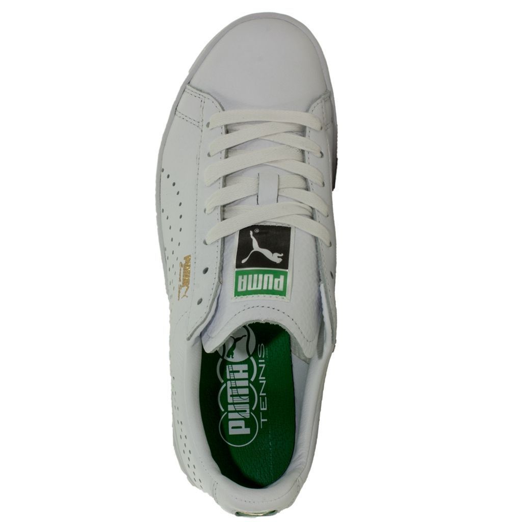 Baskets mode homme Puma court star blanc VoShoes