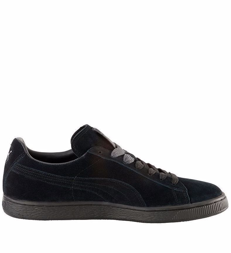 Homme puma suede noir best sale